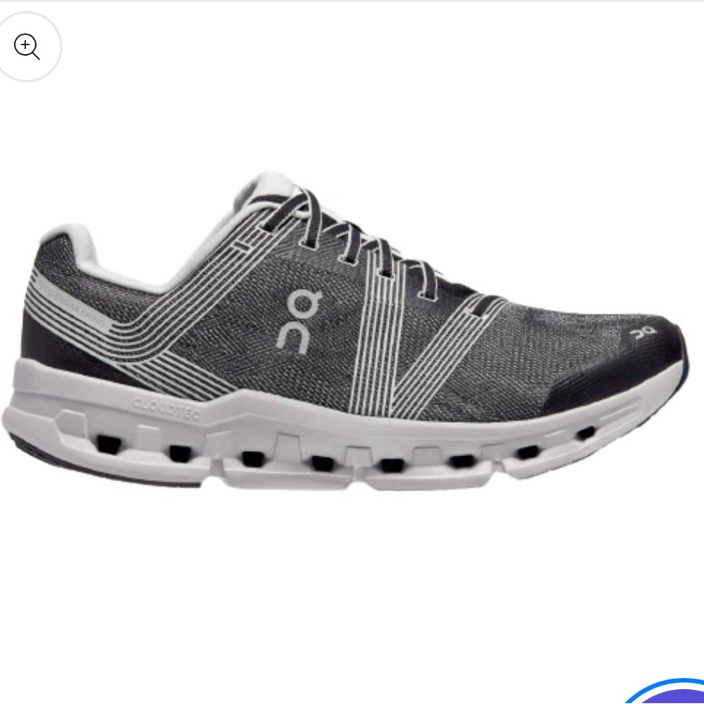 On Running Men's Cloudgo Shoes - Black / Glacier size 10.5